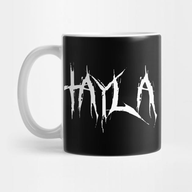 Tayla Swiff Metal Logo by Soulphur Media